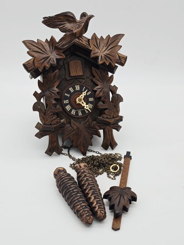 Black forest cuckoo clock - black, wood